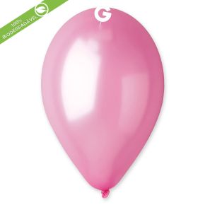 BALÃO DE LÁTEX METÁLICO ROSE#033 GM110 COM 50 UNIDADES -12"