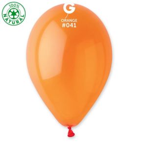 BALÃO DE LÁTEX CRYSTAL ORANGE#041 G110 COM 50 UNIDADES -12''