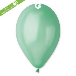 BALÃO DE LÁTEX METÁLICO AQUAMARINE#062 GM110 COM 50 UNIDADES -12"