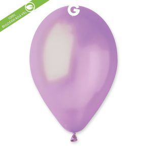 BALÃO DE LÁTEX METÁLICO LAVENDER#063 GM110 COM 50 UNIDADES -12''