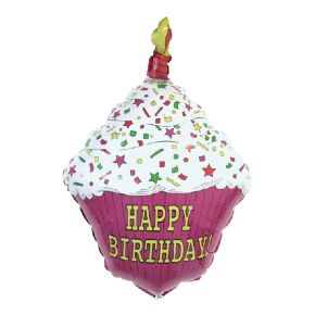 BALÃO METALIZADO CUPCAKE SS GRABO