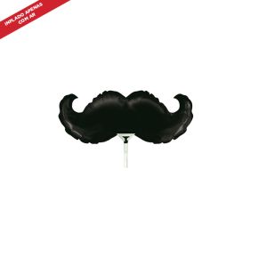 BALÃO METALIZADO MINI MUSTACHE 14" GRABO