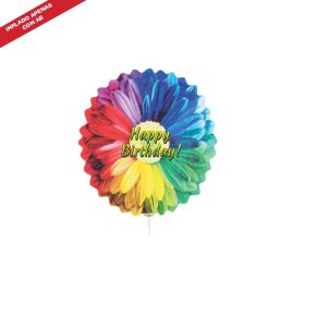 BALÃO METALIZADO HB GIRASSOL 14" GRABO