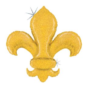 BALÃO METALIZADO FLEUR DE LIS SS GRABO
