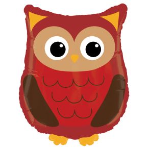 BALÃO METALIZADO WOODLAND OWL 26" GRABO