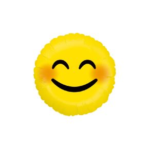 BALÃO METALIZADO EMOJI SMILEY 18" GRABO