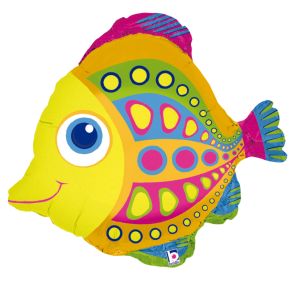BALÃO METALIZADO CHIP THE FISH 27" GRABO