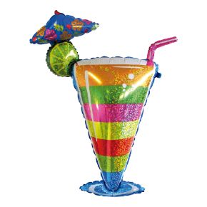 BALÃO METALIZADO TROPICAL PARFAIT MEG 47" GRABO