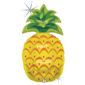 BALÃO METALIZADO SPARKLING PINEAPPLE 37" GRABO