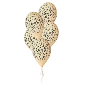 BALÃO DE LÁTEX ANIMAL STRIPS IVORY GS120 COM 5 UNIDADES -13''