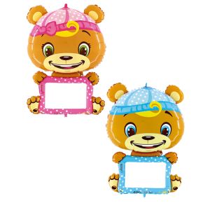 BALÃO METALIZADO URSO B-PAD GRABO