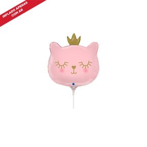 BALÃO METALIZADO CAT PRINCESS 14" GRABO