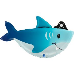 BALÃO METALIZADO SHARK 29" GRABO