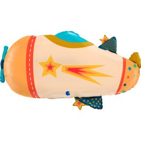 BALÃO METALIZADO COOL AIRPLANE 29" GRABO