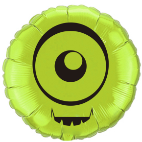 BALÃO METALIZADO HALLOWEEN MONSTRO 20" FLEXMETAL
