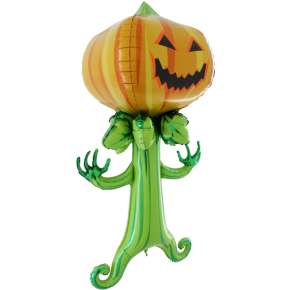 BALÃO METALIZADO SPOOKY PUMPKIN 5' GRABO