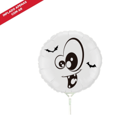 BALÃO METALIZADO HALLOWEEN DRACULA 9"V FLEXMETAL