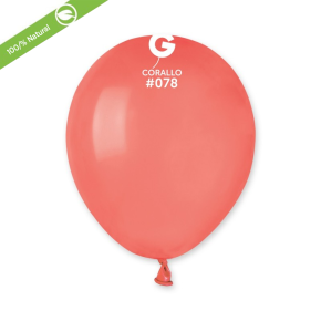 BALÃO DE LÁTEX CORALLO#078 A50 COM 50 UNIDADES - 5''
