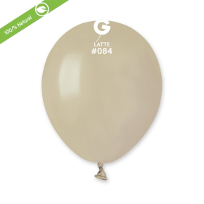 BALÃO DE LÁTEX LATTE#084 A50 COM 100 UNIDADES - 5''