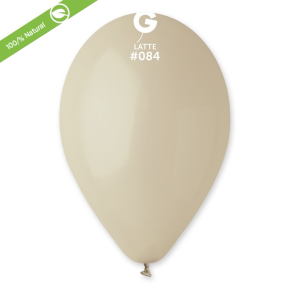 BALÃO DE LÁTEX LATTE#084 G110 COM 50 UNIDADES -12''