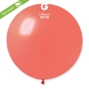 BALÃO DE LÁTEX CORALLO#078 G30 COM 5 UNIDADES - 31''