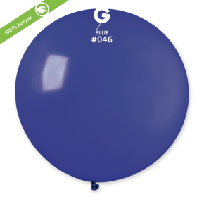 BALÃO DE LÁTEX BLUE#046 G30 COM 5 UNIDADES -31''