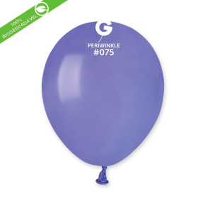 BALÃO DE LÁTEX PERIWINKLE#075 A50 COM 50 UNIDADES - 5''