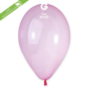 BALÃO DE LÁTEX CRYSTAL PINK#016 G120 COM 50 UNIDADES -13''