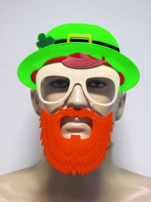 FUNNY OCULOS ST PATRICKS DAY