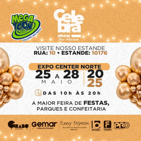 Prepare-se para a Celebra Show 2025: Visite Nosso Estande